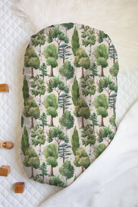 Deep Forest | 100% Organic Cotton Muslin Baby Bedding