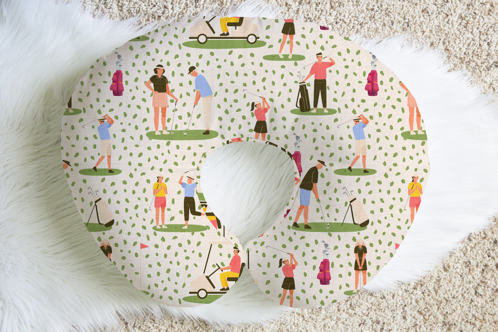 Fore The Par | 100% Organic Cotton Muslin Baby Bedding