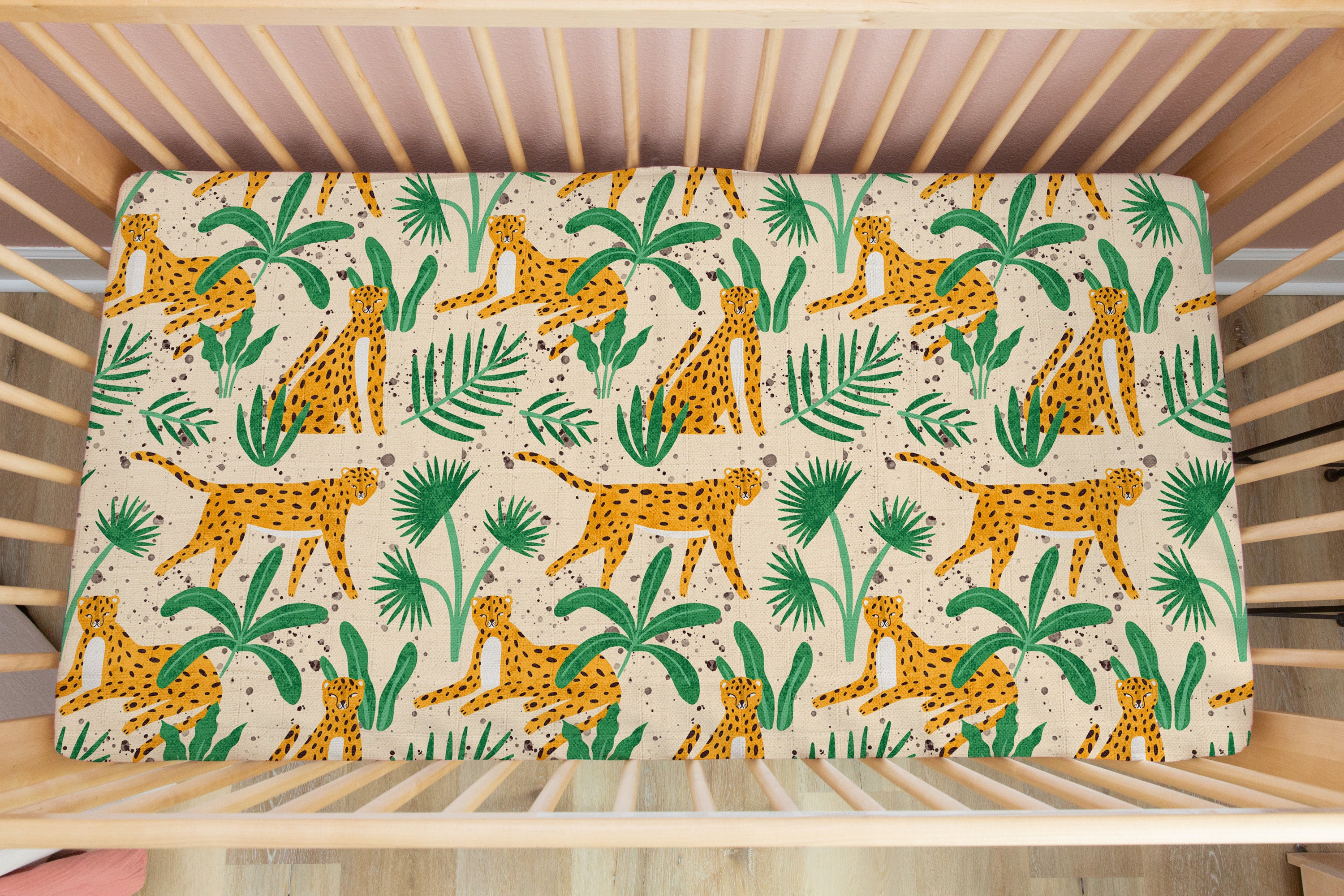 Jungle King | 100% Organic Cotton Muslin Baby Bedding