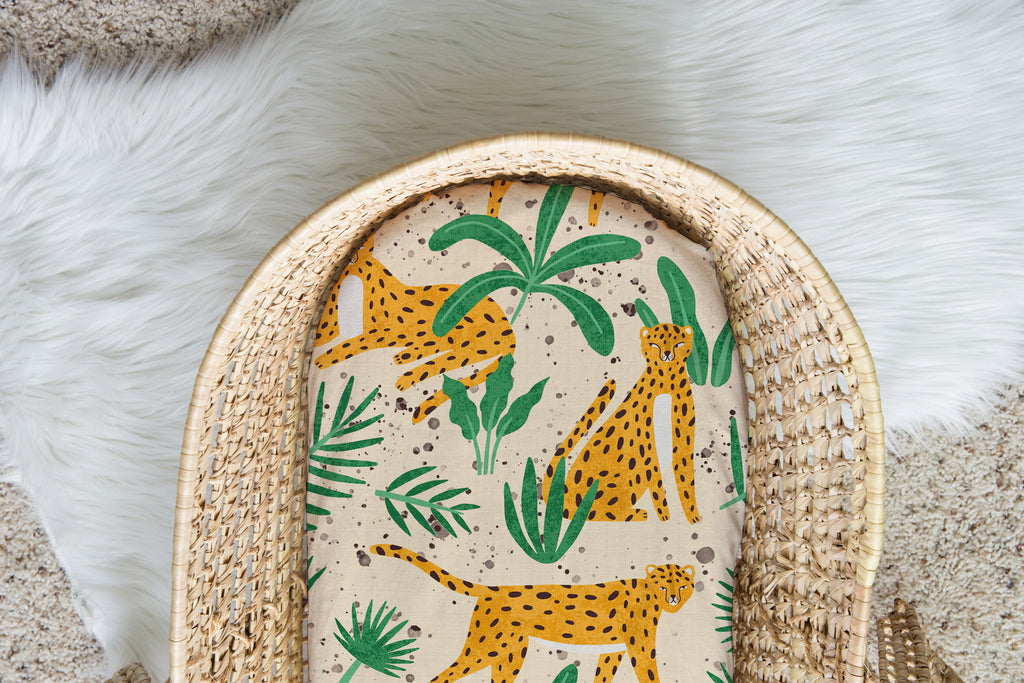 Jungle King | 100% Organic Cotton Muslin Baby Bedding