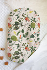 Load image into Gallery viewer, Jackfruit Tropicale | 100% Organic Cotton Muslin Baby Bedding
