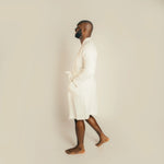 Load image into Gallery viewer, The Organic Gauzy Robe - White
