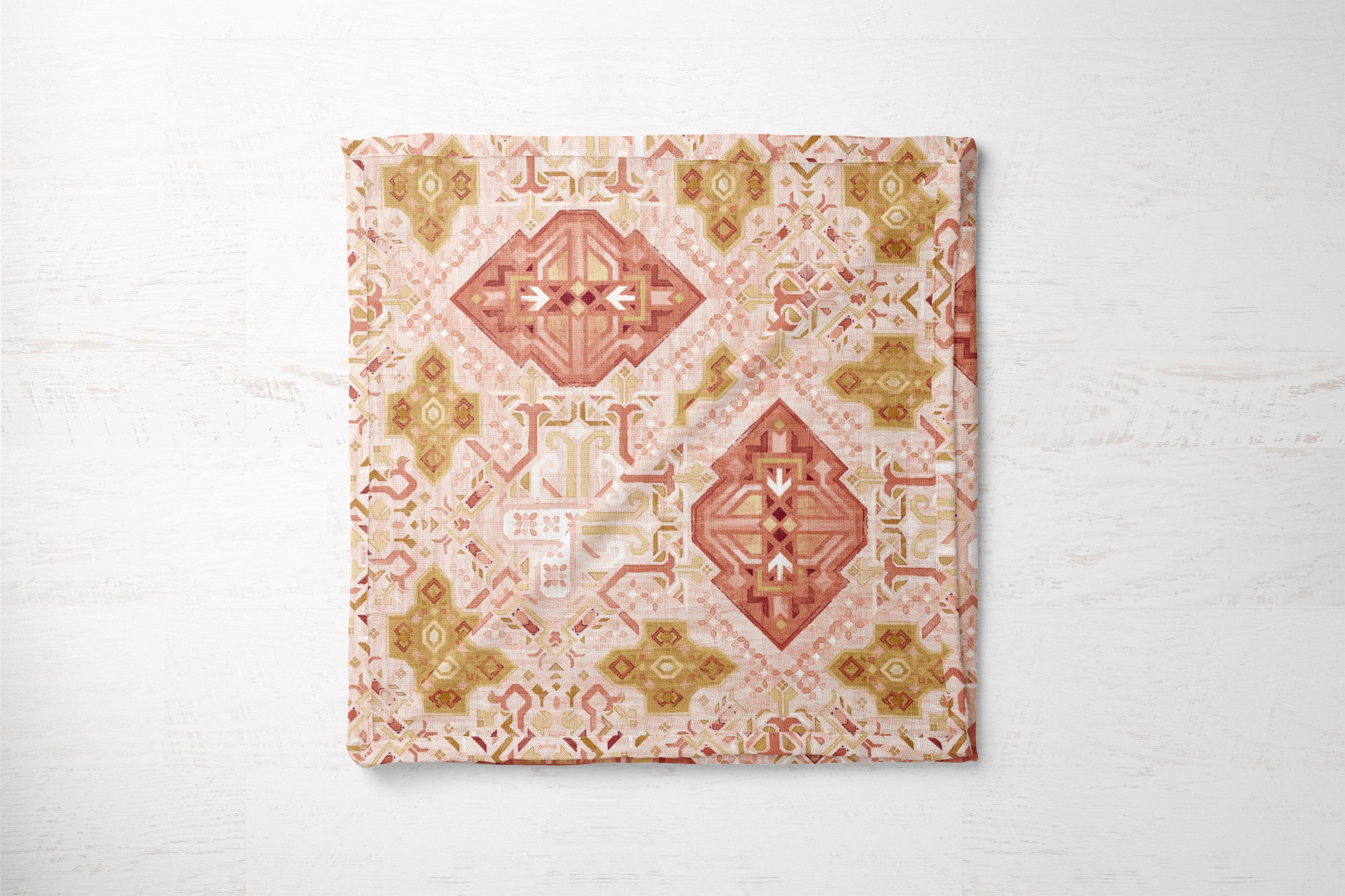 Summer Desert | 100% Organic Cotton Muslin Baby Bedding