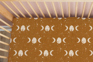 Moon Balance | 100% Organic Cotton Muslin Baby Bedding