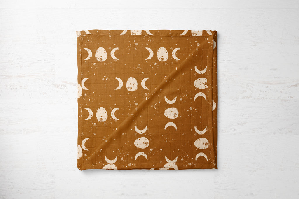 Moon Balance | 100% Organic Cotton Muslin Baby Bedding