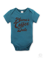Load image into Gallery viewer, &quot;Mama&#39;s Coffee Date™️&quot; Organic Baby Bodysuit
