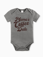Load image into Gallery viewer, &quot;Mama&#39;s Coffee Date™️&quot; Organic Baby Bodysuit
