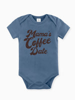 Load image into Gallery viewer, &quot;Mama&#39;s Coffee Date™️&quot; Organic Baby Bodysuit
