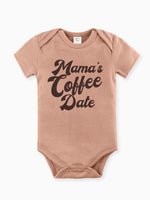 Load image into Gallery viewer, &quot;Mama&#39;s Coffee Date™️&quot; Organic Baby Bodysuit
