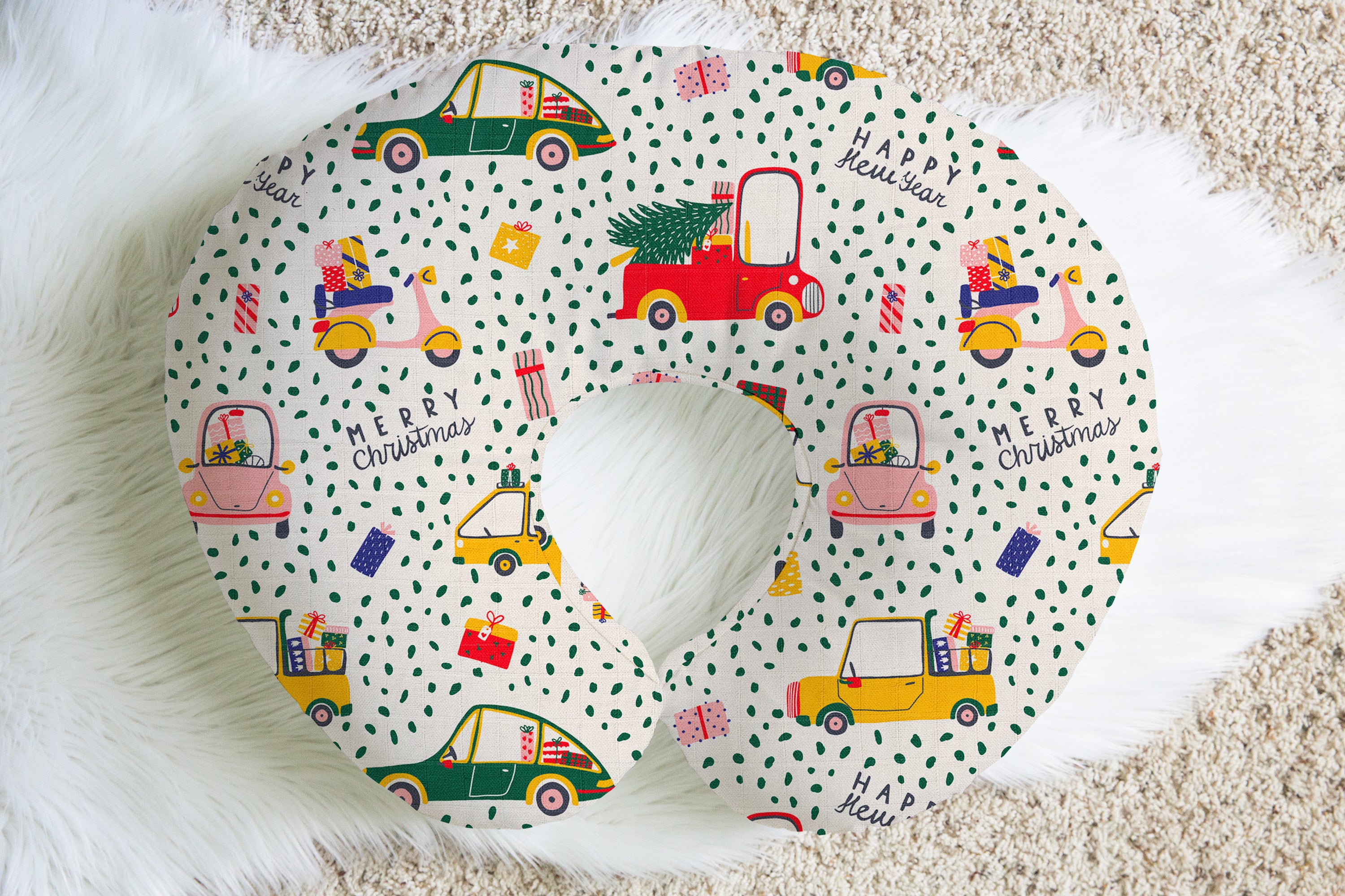 Fa La La La | 100% Organic Cotton Muslin Baby Bedding