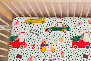 Fa La La La | 100% Organic Cotton Muslin Baby Bedding