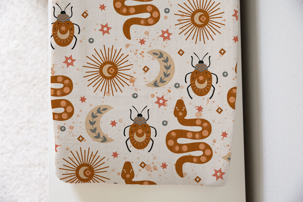 Mystical Dreams | 100% Organic Cotton Muslin Baby Bedding