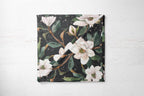 Midnight Magnolia | 100% Organic Cotton Muslin Baby Bedding