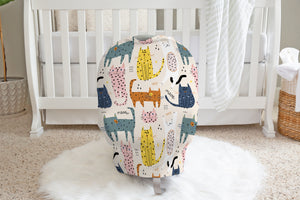 Cat deals crib bedding