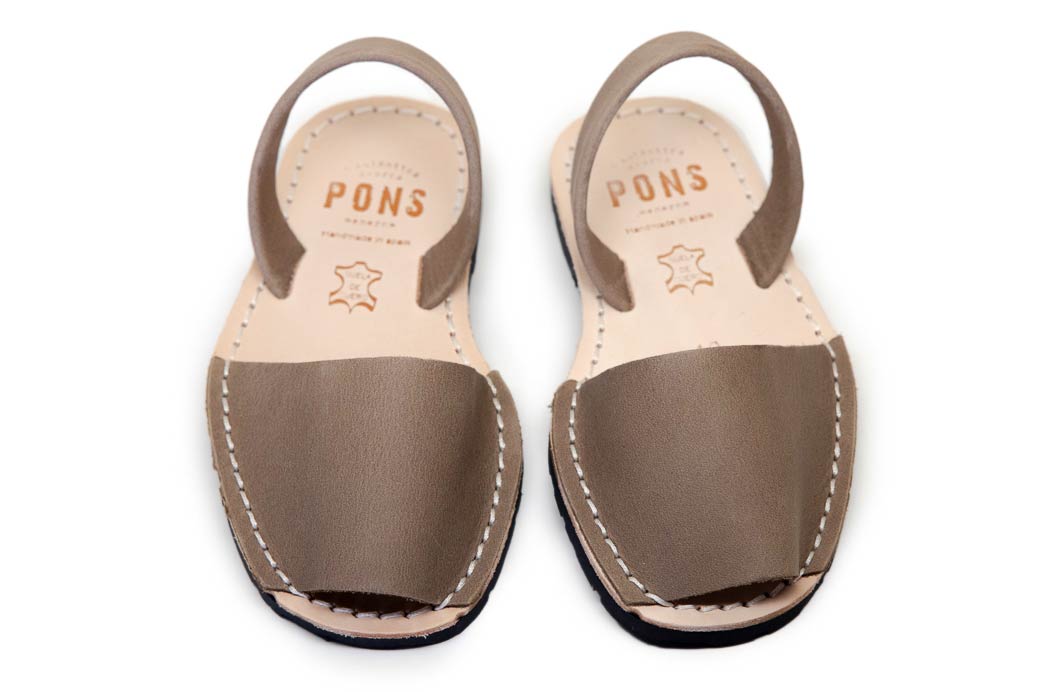 Pons Avarcas Kids Sandals | Taupe
