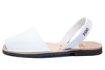 Load image into Gallery viewer, Pons Avarcas Classic Women&#39;s Sandals | White
