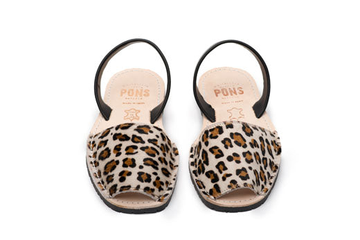 Pons Avarcas Classic Women's Sandals | Leopard
