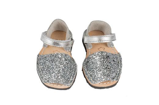 Pons Avarcas Frailera Toddler Sandals | Glitter