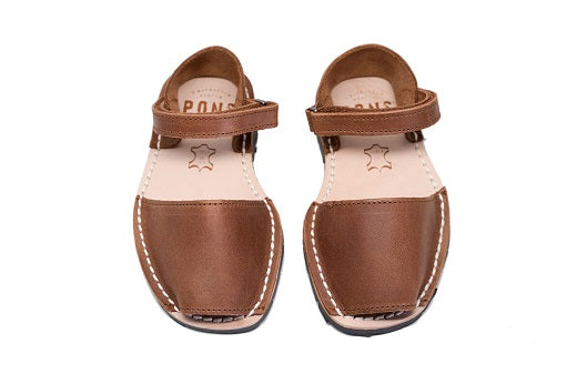 Pons Avarcas Frailera Toddler Sandals | Brown