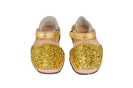 Pons Avarcas Frailera Toddler Sandals | Glitter
