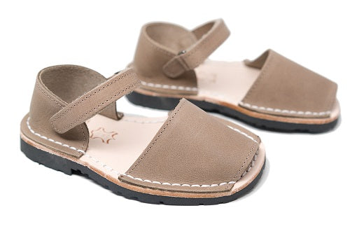 Pons Avarcas Frailera Toddler Sandals | Taupe