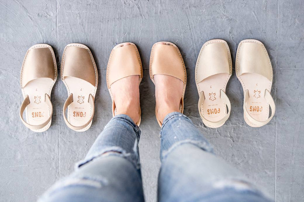 Pons Avarcas Classic Women's Sandals | Tan