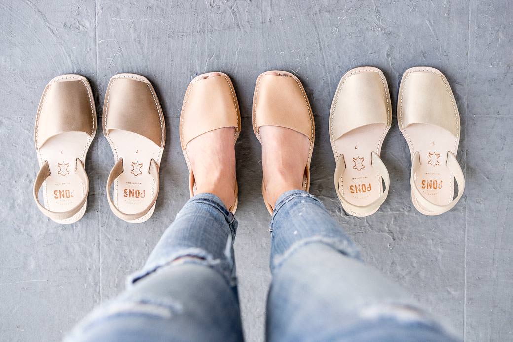 Pons Avarcas Classic Women's Sandals | Tan