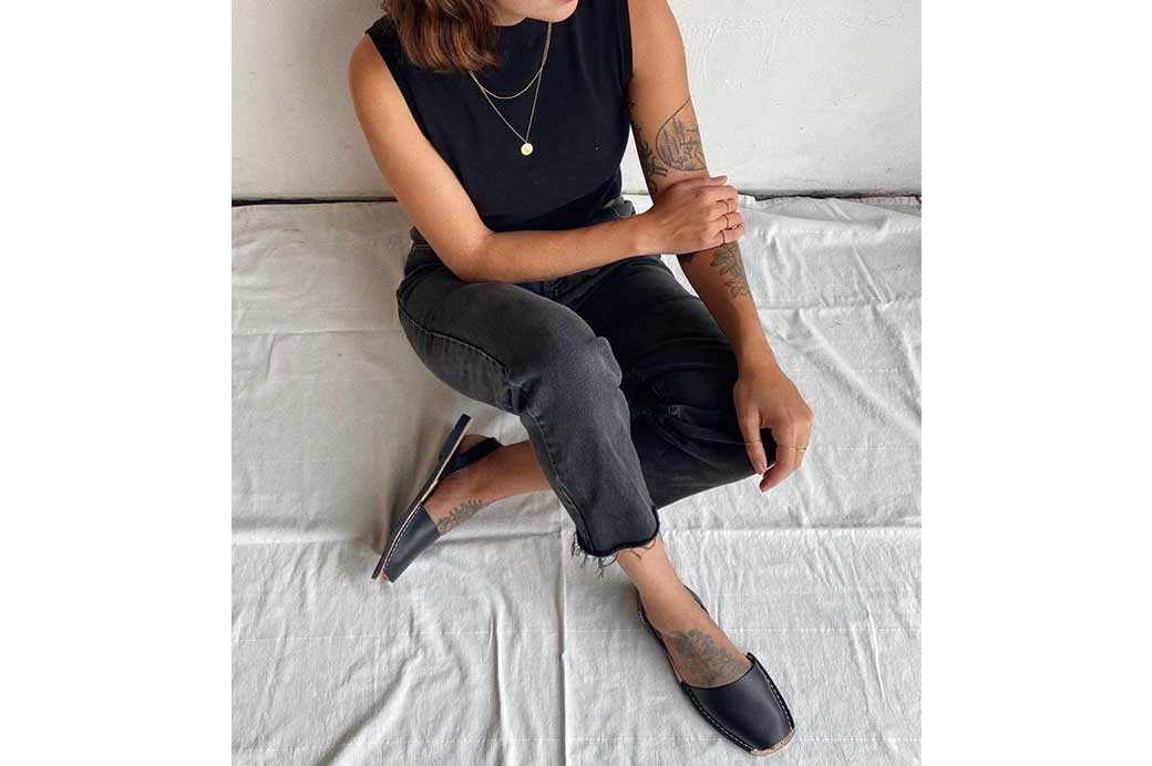 Pons Avarcas Classic Women's Sandals | Black