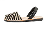 Load image into Gallery viewer, Pons Avarcas Classic Women&#39;s Sandals | Zebra
