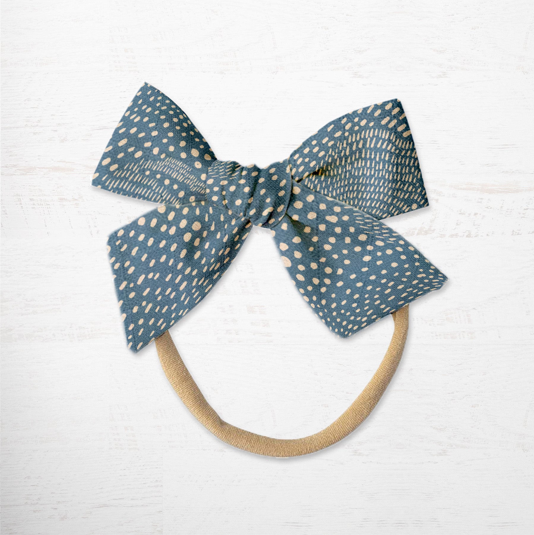 River Bed Baby Bow