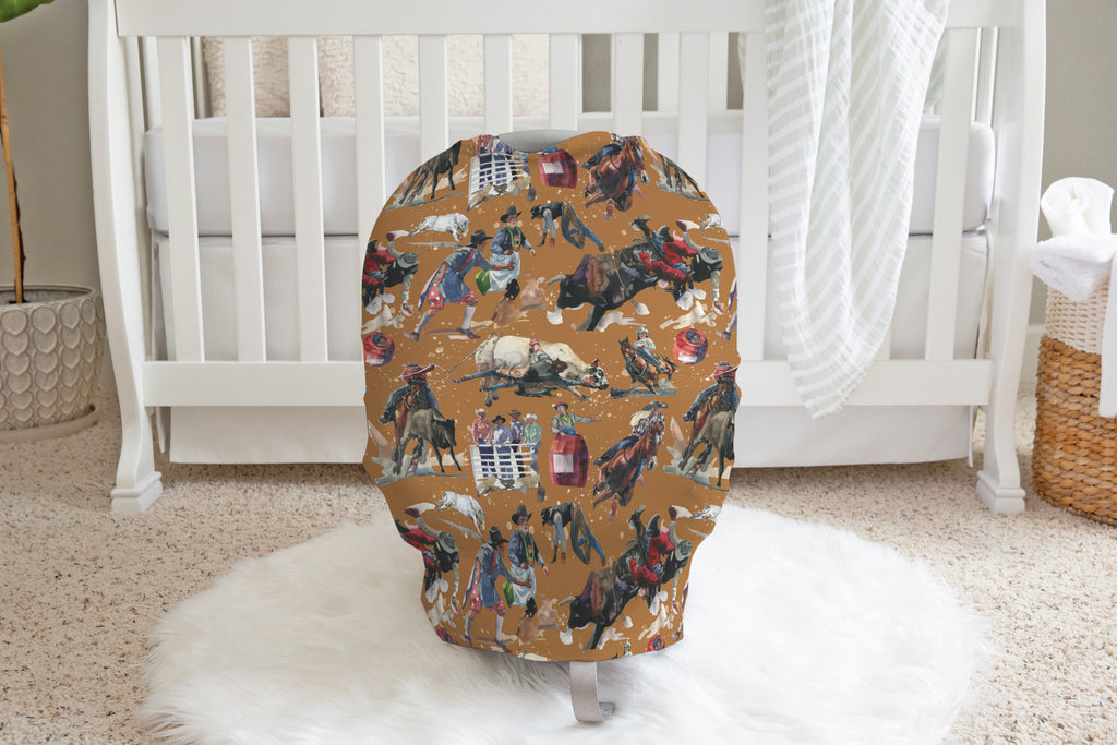 Rodeo Round Up | 100% Organic Cotton Muslin Baby Bedding