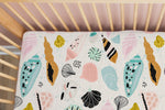 Load image into Gallery viewer, She Sells Seashells | 100% Organic Cotton Muslin Baby Bedding
