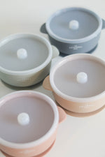Load image into Gallery viewer, Silicone Suction Bowl with Lid
