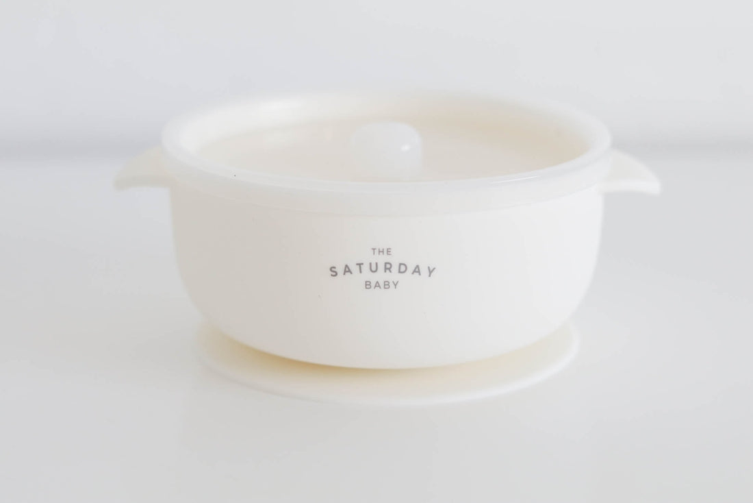 Silicone Suction Bowl with Lid
