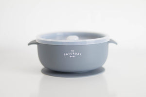 Silicone Suction Bowl with Lid