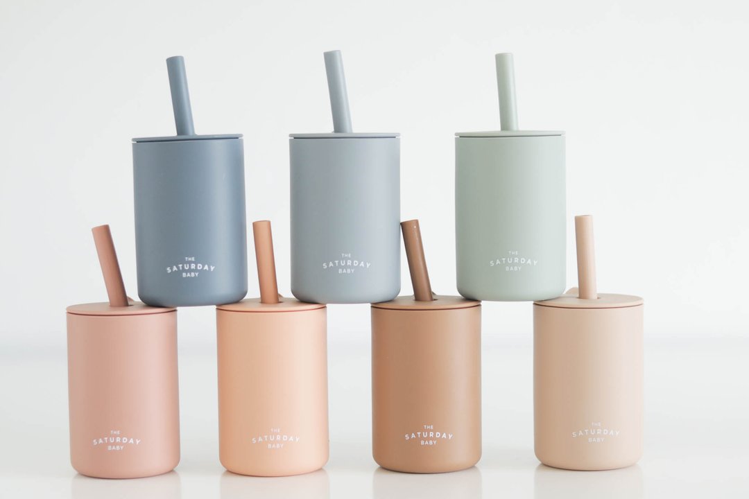 Silicone Straw Cup