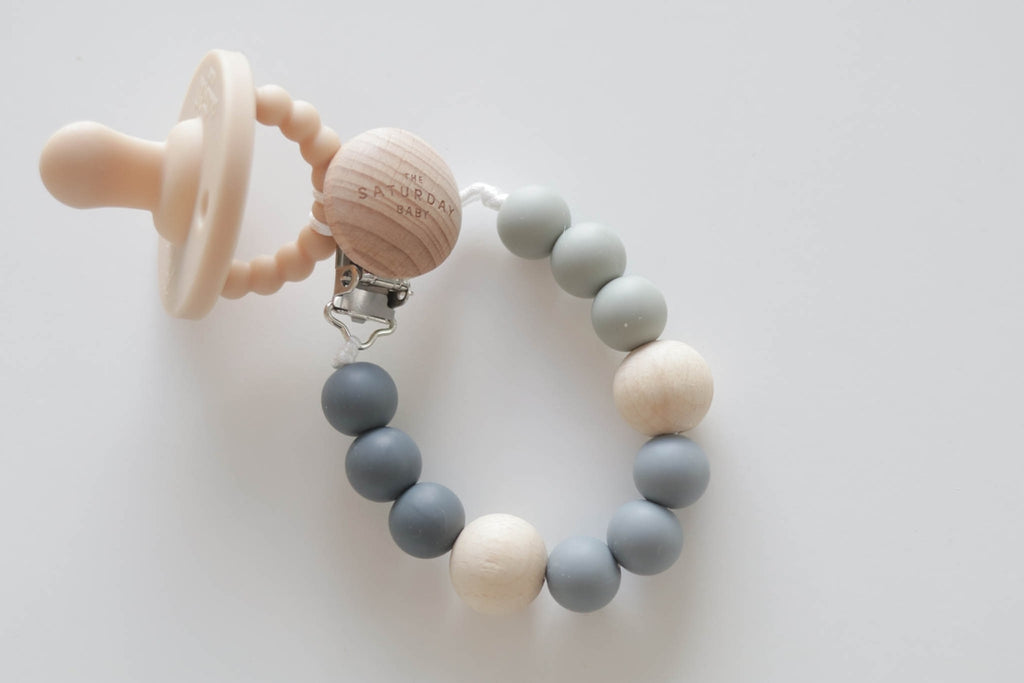 Sea Silicone Pacifier Clip