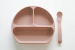 Load image into Gallery viewer, Silicone Suction Plate with Lid and Spoon
