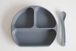 Load image into Gallery viewer, Silicone Suction Plate with Lid and Spoon
