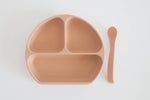 Load image into Gallery viewer, Silicone Suction Plate with Lid and Spoon
