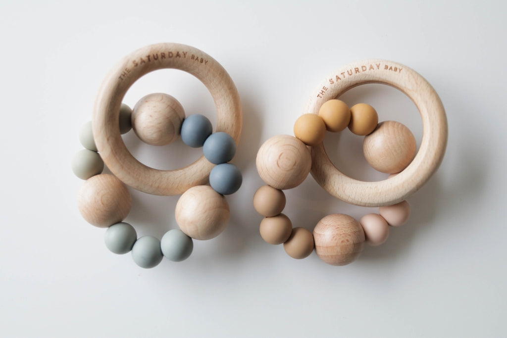 Sea Wood & Silicone Teether