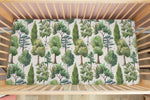 Load image into Gallery viewer, Deep Forest | 100% Organic Cotton Muslin Baby Bedding
