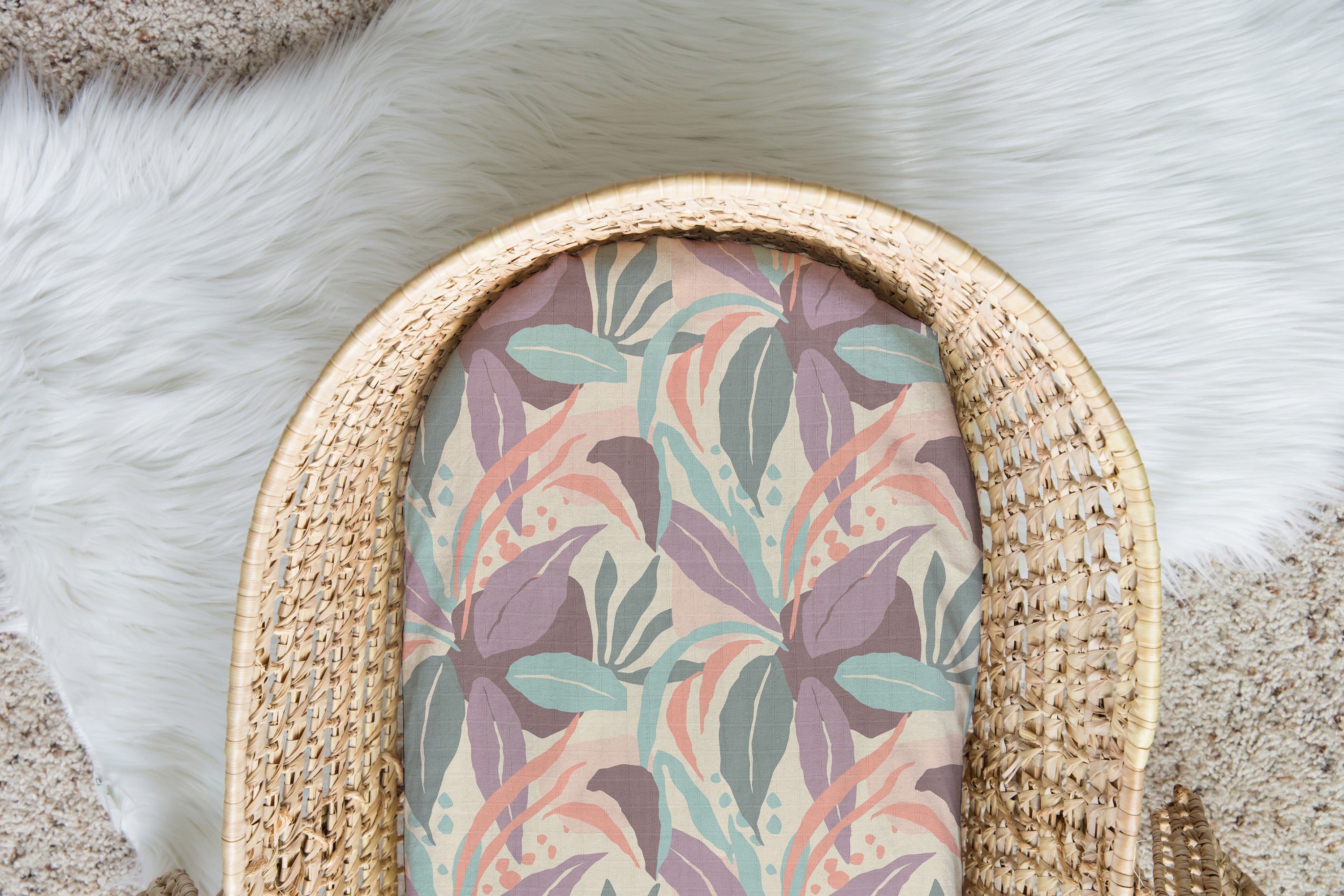 Tropicana | 100% Organic Cotton Muslin Baby Bedding