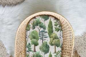 Deep Forest | 100% Organic Cotton Muslin Baby Bedding