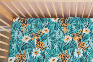 Le Tigre | 100% Organic Cotton Muslin Baby Bedding