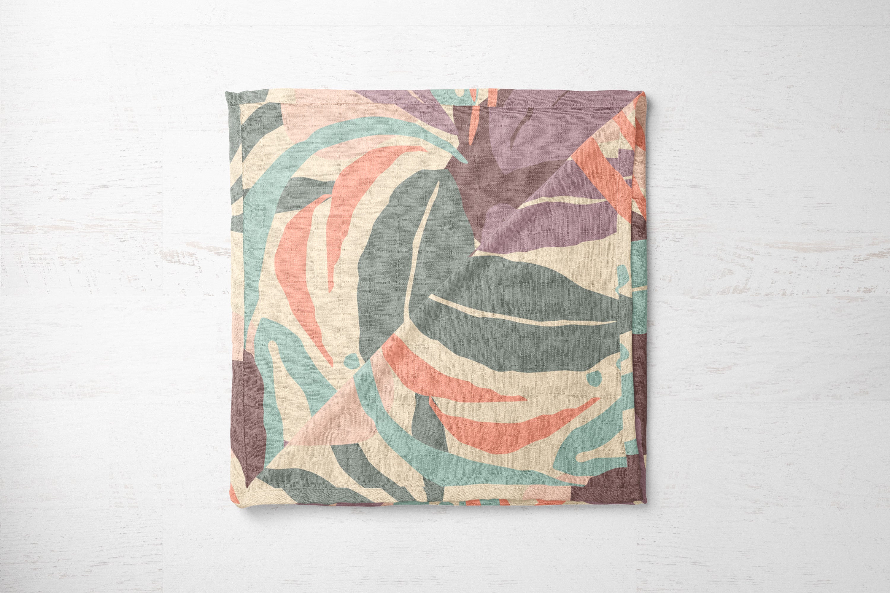 Tropicana | 100% Organic Cotton Muslin Baby Bedding