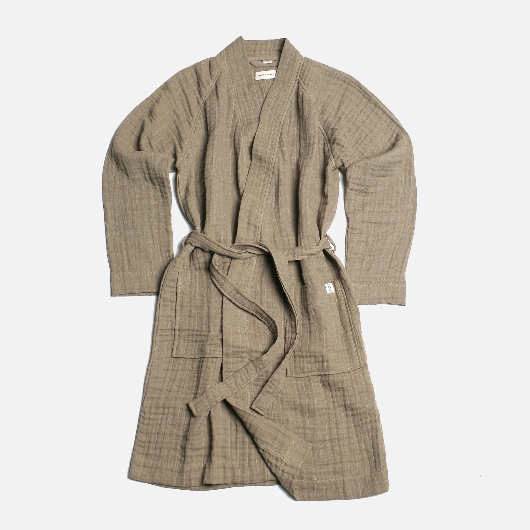 The Organic Gauzy Robe - Sage