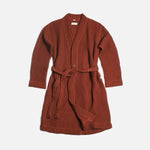 Load image into Gallery viewer, The Organic Weightless Waffle Robe - Clay
