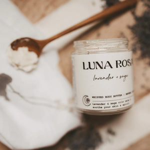 Lavender + Sage | Whipped Body Butter