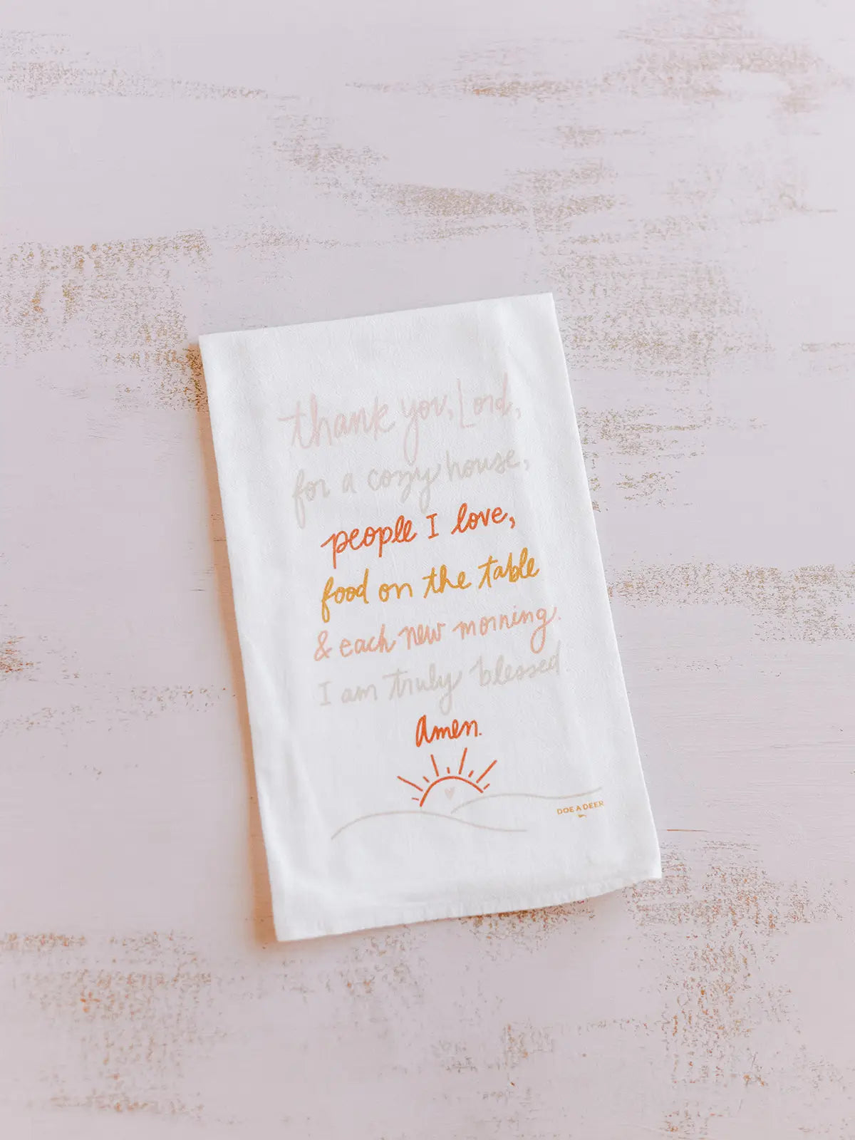 Thank You Lord | Flour Sack Towel